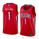 Camiseta Jameer Nelson #1 New Orleans Pelicans Statement 2018 Rojo