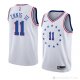 Camiseta James Ennis III #11 Philadelphia 76ers Earned 2018-19 Blanco