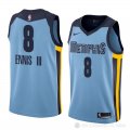 Camiseta James Ennis III #8 Memphis Grizzlies Statement 2018 Azul