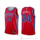 Camiseta Jamorko Pickett NO 24 Detroit Pistons Ciudad 2021-22 Rojo