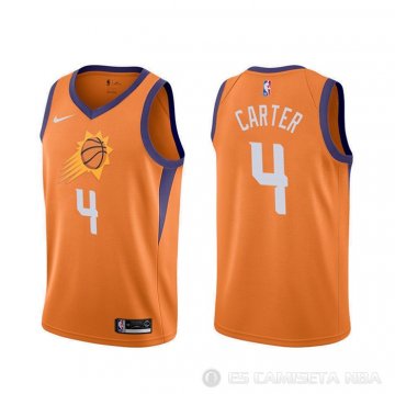 Camiseta Jevon Carter #4 Phoenix Suns Statement 2019-20 Naranja
