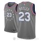 Camiseta Jimmy Butler #23 Philadelphia 76ers Ciudad 2018-19 Gris