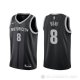 Camiseta Jordan Bone #8 Detroit Pistons Ciudad Negro