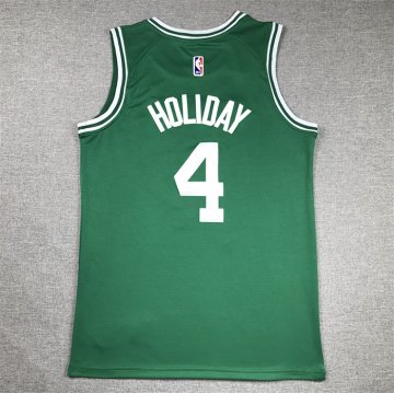 Camiseta Jrue Holiday #4 Boston Celtics Icon 2022-23 Verde