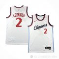 Camiseta Kawhi Leonard #2 Los Angeles Clippers Association 2024-25 Blanco