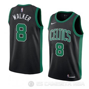 Camiseta Kemba Walker #8 Boston Celtics Statement 2019-20 Negro