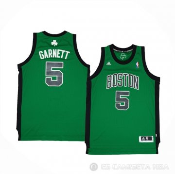 Camiseta Kevin Garnett #5 Boston Celtics 2010-13 Verde