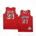 Camiseta Kobe Bryant #24 Los Angeles Lakers Retro Rojo