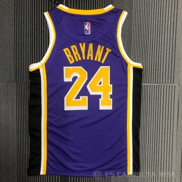 Camiseta Kobe Bryant #24 Los Angeles Lakers Statement 2021-22 Violeta