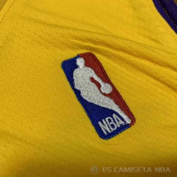 Camiseta Kobe Bryant NO 8 Los Angeles Lakers Icon 1999-00 Finals Bound Amarillo