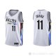 Camiseta Kyrie Irving #11 Brooklyn Nets Ciudad 2022-23 Blanco