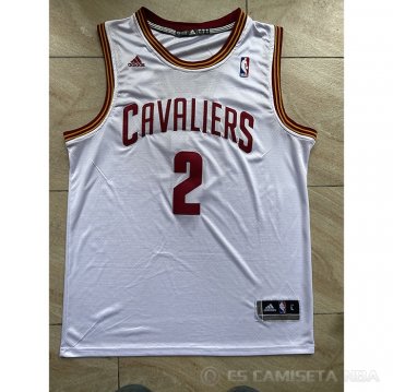 Camiseta Kyrie Irving #2 Cleveland Cavaliers Blanco