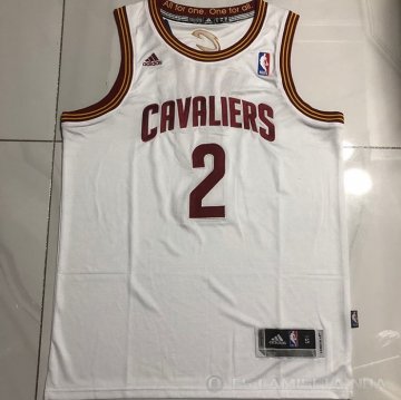 Camiseta Kyrie Irving #2 Cleveland Cavaliers Retro Blanco