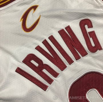 Camiseta Kyrie Irving #2 Cleveland Cavaliers Retro Blanco