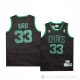 Camiseta Larry Bird #33 Boston Celtics Negro