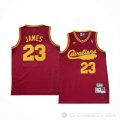 Camiseta LeBron James #23 Cleveland Cavaliers Mitchell & Ness Rojo