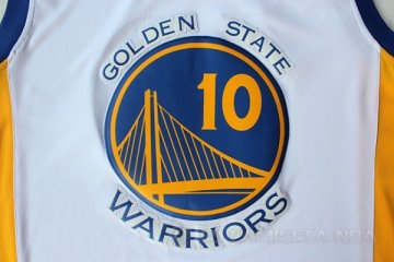 Camiseta Lee #10 Golden State Warriors Blanco
