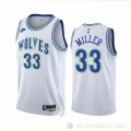 Camiseta Leonard Miller #33 Minnesota Timberwolves Classic 2023-24 Blanco