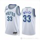 Camiseta Leonard Miller #33 Minnesota Timberwolves Classic 2023-24 Blanco