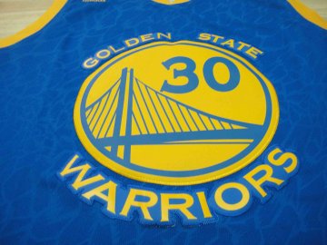 Camiseta Curry #30 Leopard Light Loco Azul