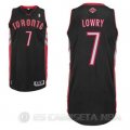 Camiseta Lowry #7 Toronto Raptors Negro
