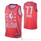 Camiseta Luka Doncic #77 All Star 2022 Dallas Mavericks Granate