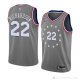 Camiseta Malachi Richardson #22 Philadelphia 76ers Ciudad 2018-19 Gris