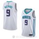 Camiseta Mangok Mathiang #9 Charlotte Hornets Association 2018 Blanco