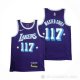 Camiseta Master Chief NO 117 Los Angeles Lakers x X-BOX Violeta