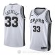 Camiseta Matt Costello #33 San Antonio Spurs Association 2018 Blanco