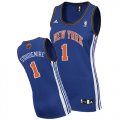 Camiseta Stoudemire #1 New York Knicks Mujer Azul