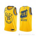 Camiseta Mychal Mulder #15 Golden State Warriors Classic Amarillo