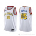 Camiseta Mychal Mulder #15 Golden State Warriors Classic Blanco