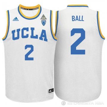 Camiseta NCAA Ball #2 UCLA Bruins Blanco