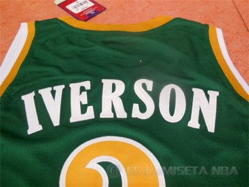 Camiseta Bethel Iverson #3 NCAA Verde