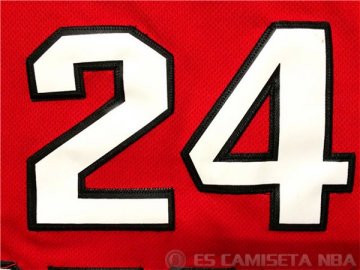 Camiseta Georgetown George #24 NCAA Rojo