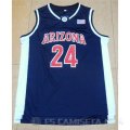 Camiseta NCAA #24 Universidad de Arizona Iguodala Azul Marino