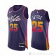 Camiseta Nassir Little #25 Phoenix Suns Ciudad Autentico 2023-24 Violeta