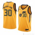Camiseta Naz Mitrou-Long #30 Utah Jazz Statement 2018 Amarillo