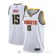 Camiseta Nikola Jokic #15 Denver Nuggets Association 2018-19 Blanco