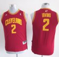 Camiseta Irving #2 Cleveland Cavaliers Nino Rojo