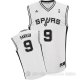 Camiseta Parker #9 San Antonio Spurs Blanco