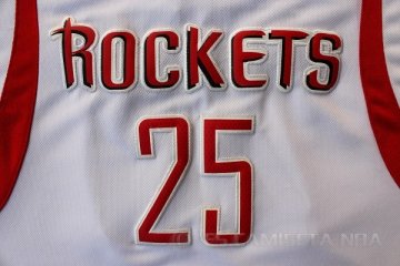 Camiseta Parsons #25 Houston Rockets Blanco