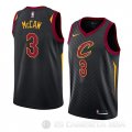 Camiseta Patrick Mccaw #3 Cleveland Cavaliers Statement 2018 Negro