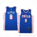 Camiseta Paul George #8 Philadelphia 76ers Icon 2024-25 Azul