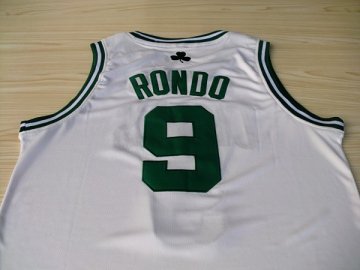 Camiseta Rondo #9 Boston Celtics Blanco