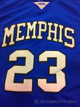 Camiseta Rose #23 Memphis Tigers NCAA Azul