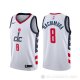 Camiseta Rui Hachimura #8 Washington Wizards Ciudad Blanco