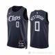 Camiseta Russell Westbrook #0 Los Angeles Clippers Ciudad 2023-24 Azul