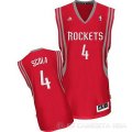 Camiseta Scola #4 Houston Rockets Rojo